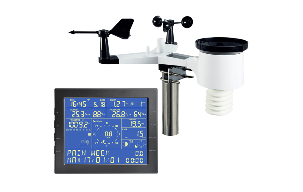 WH2350 WiFi weather station with solar transmitter